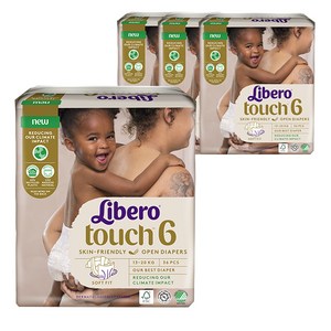 리베로 터치 기저귀 6단계(13~20kg), 144매, 6단계