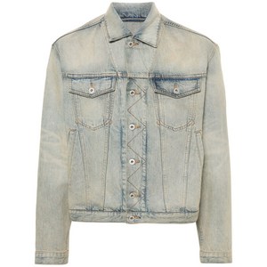 겐조 드론 바시티 데님 재킷, 블루계열+베이지계열, Standard S(KR 95)