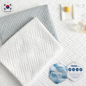 쿨베어 국내생산 프리즌 여름 차가운 냉감패드 고정밴드 쿨매트