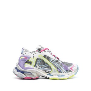 발렌시아가 러너 메시 패널 스니커즈, France 40(KR 270), 그레이계열+바이올렛/보라계열