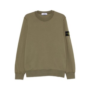 스톤 아일랜드 로고 패치 스웨트셔츠, 그린계열, Standard M(KR 95)