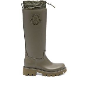 몽클레르 풀탭 로고 레인 부츠, Europe 39(KR 250), 그린계열