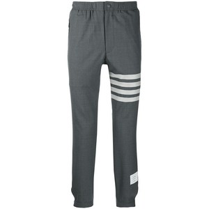 톰 브라운 미디엄 그레이 플레인 위브 수트 스냅 프런트 트랙 팬츠, 그레이계열, Numeric 2(KR 100)