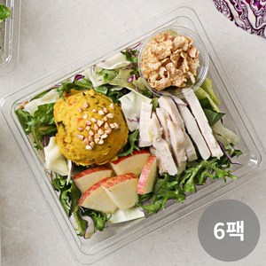 [다신샵] 당일제조 한스푼샐러드 쌀시리얼 195g, 6개