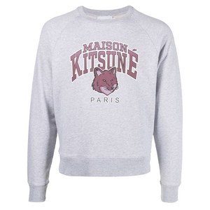 메종키츠네 로고 프린트 스웨트셔츠