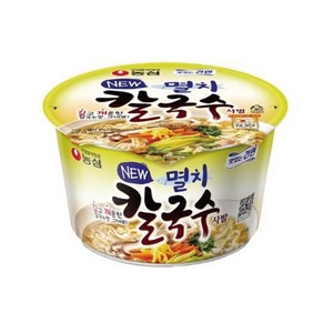 농심 멸치칼국수 사발 75g, 32개
