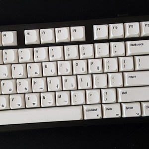 한국어 키캡 애플 스타일 XDA 프로필 PBT 열 승화 키캡 기계식 키보드 127 키 미니멀리스트 영어 한글 키캡