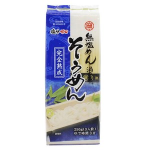 Okamotoseimen 무염 완숙 소면, 250g, 1개