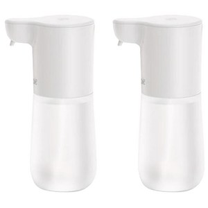 미홀 타입C 충전식 자동 거품 손세정기 2 600ml, 화이트, 2개