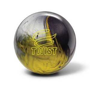 브런스윅 트위스트 볼링공 (블랙/골드/실버) Twist 소프트볼 훅볼