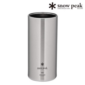 SNOW PEAK 스노우 피크 진공 캔 쿨러 500ml 1개