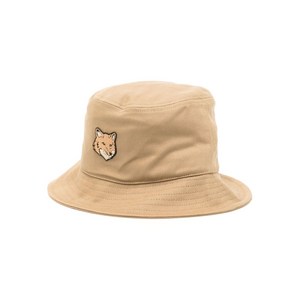 메종키츠네 볼드 폭스 헤드 버킷 햇