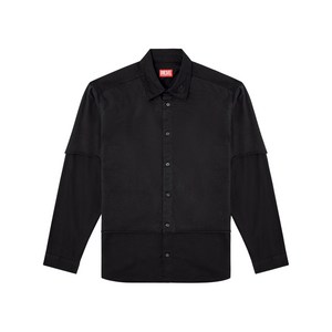 디젤 S-가스턴-O 셔츠, 블랙계열, Italy 52(KR 110)