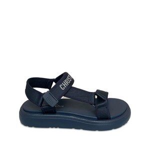 디올 디웨이브 로고 스트랩 샌들