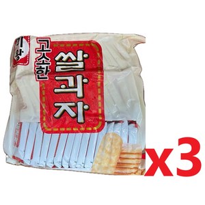 미왕 고소한 쌀과자, 250g, 3개