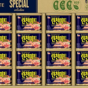 [롯데햄] 선물세트롯데런천미트 단체 기업 햄 명절센물세트 16PCS 추천 선물포장, 1세트