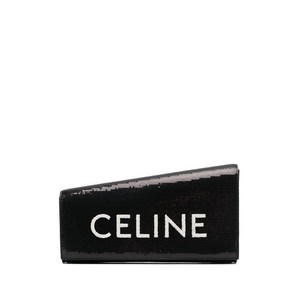 셀린느 비대칭 로고 클러치