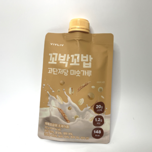 꼬박꼬밥 고단저당 단백질 쉐이크 미숫가루맛 7p, 280g, 1개