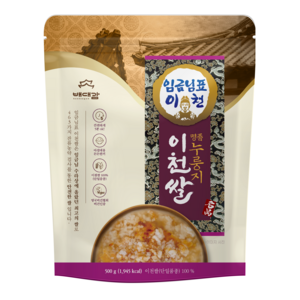 이천쌀 명품 누룽지 500g, 1개