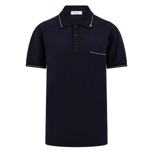 페라가모 간치니 포켓 트리밍 폴로 셔츠, 블루계열, S(KR 95)
