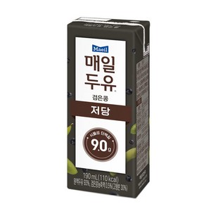 매일두유 검은콩, 190ml, 24개