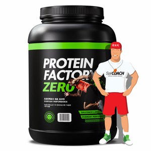 살코치 프로틴팩토리 ZERO 1kg 초코맛 당제로 락토프리 단백질보충제, 1kg, 1개