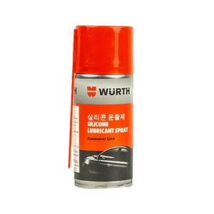 WURTH 뷔르트 실리콘 윤활제 150ml 1개 뷔르트 실리콘 스프레이 고무 보호제