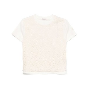 몽클레르 마크라메 티셔츠, 화이트계열, Standard XS(KR 44)