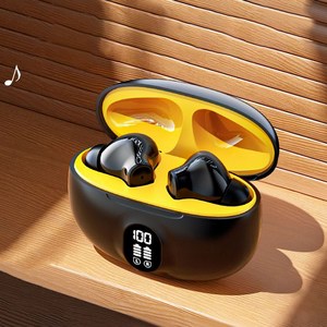 SMABAT무선 블루투스 이어폰 타입C 노이즈 캔슬링 이어폰 블루투스5.3 스포츠 운동 이어폰 생활방수 가능