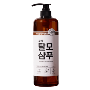 로쌩 맥주 효모 마이크로바이옴 대용량 탈모샴푸 1000ml, 1L, 1개