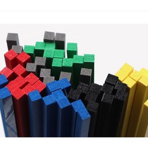 동아측기 모형재료 포맥스 각재 정사각 기둥 60cm, 회색, 1개, 5mm