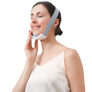 얼굴마사지기 이중턱과 얼굴 붓기 등의 문제 해결, 베이직 화이트, 1개