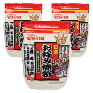니씬 오코노미야끼 믹스가루, 500g, 3개