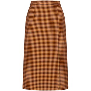 마르니 체크 미디 스커트