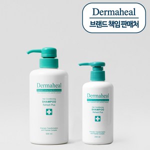 [더마힐 공식] 헤어 컨디셔닝 샴푸 리프레시 500ml + 250ml, 1개