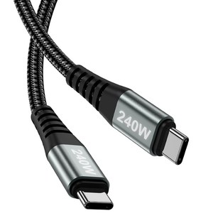 루미아코어 c타입 초고속 충전케이블 USB4 8K 호환 240W CTOC 충전기 데이터 케이블