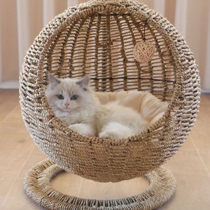 그네 해먹 스윙 체어 숨숨집 고양이 쉼터, A54 -1~2.5킬로(매트없음)