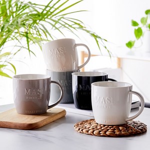 마시 대용량 벤티머그 빅머그컵 670ml 1P, 베이지, 1개