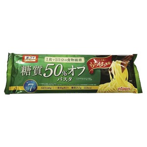 닛픈오마이 당질 50% 오프 파스타, 240g, 1개