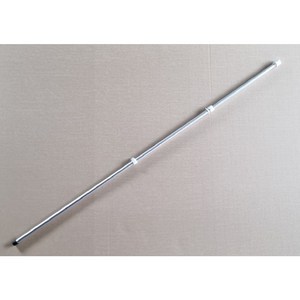 알루미늄 깃대 1단 길이 150cm 백봉 회전고리 장착 바람불어도 돌려도 엉키지 않는 깃대, 1개, 알루미늄 색