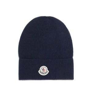 몽클레르 로고 패치 비니