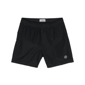 스톤 아일랜드 컴퍼스 패치 스윔 쇼츠, 블랙계열, Standard XXL(KR 110)