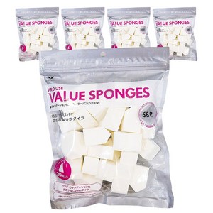에스셀렉트 프로 유즈 밸류 스펀지 30개입, 5개