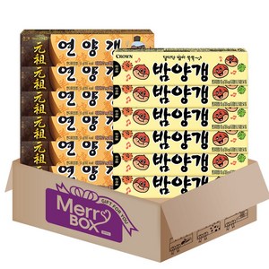 든든 양갱 혼합 2종 세트 1호(밤양갱6+연양갱6)+메세지카드