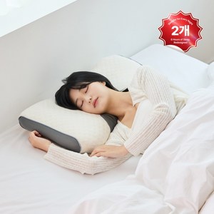 슬립포어 목편한 잠 잘오는 경추 수면 베개 2p