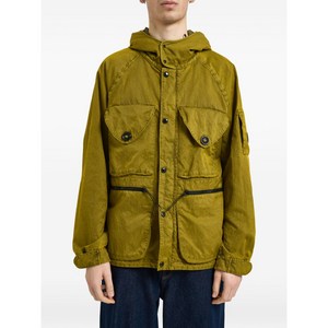 C.P.컴퍼니 파나마 R 고글 디테일 후드 재킷