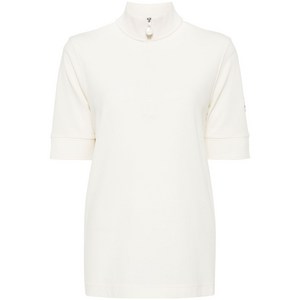 몽클레르 지퍼 코튼 티셔츠, 베이지계열, Standard L(KR 77)