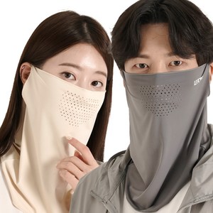 르포스 자외선차단 쿨 스포츠 골프 마스크 1+1