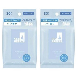 씨브리즈 페이스 & 바디 시트 프레시 사봉 30매입, 2개