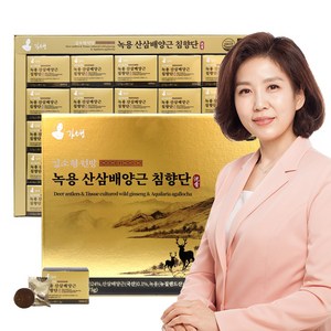 김소형원방 녹용 산삼 배양근 침향단 + 쇼핑백, 3.75g, 100개